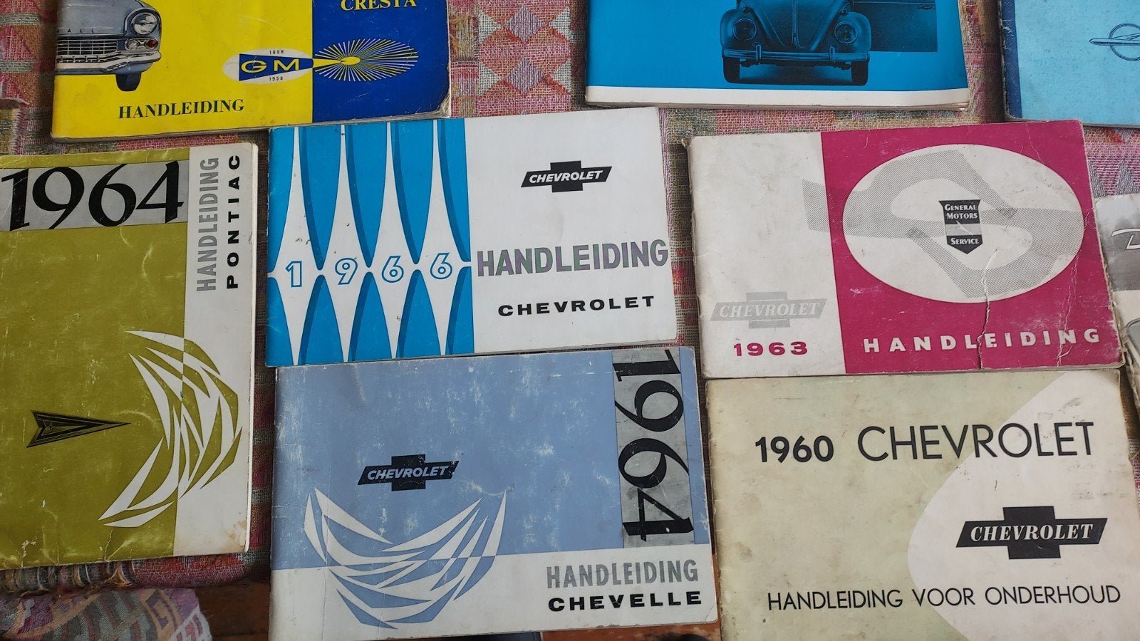 Collectie Oldtimer Auto Handleidingen (Jaren '50-'70), Ophalen of Verzenden