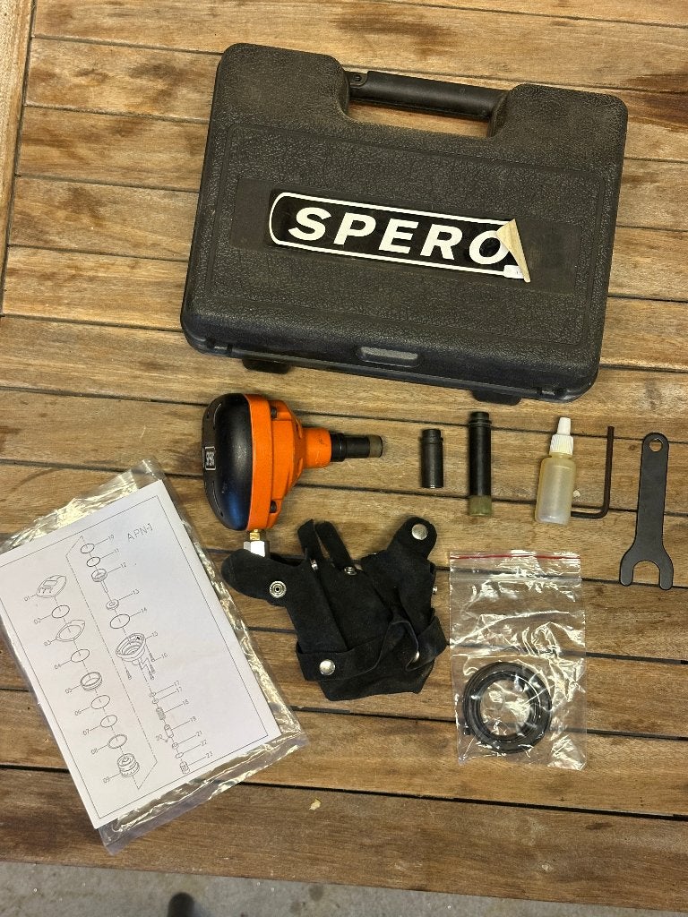 pneumatische hamer (luchthamer), Doe-het-zelf en Verbouw, Gereedschap | Handgereedschap, Ophalen, Gebruikt, Hamer, Overige merken