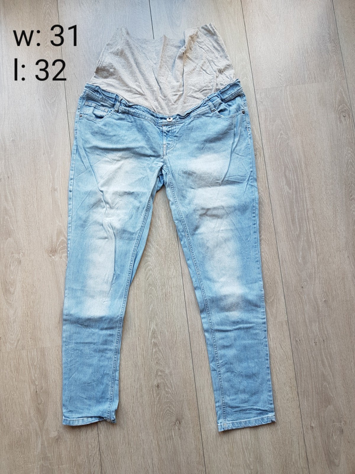 Zwangerschapsjeans - Prenatal, Kleding | Dames, Maat 38/40 (M), Blauw, Ophalen of Verzenden, Prenatal