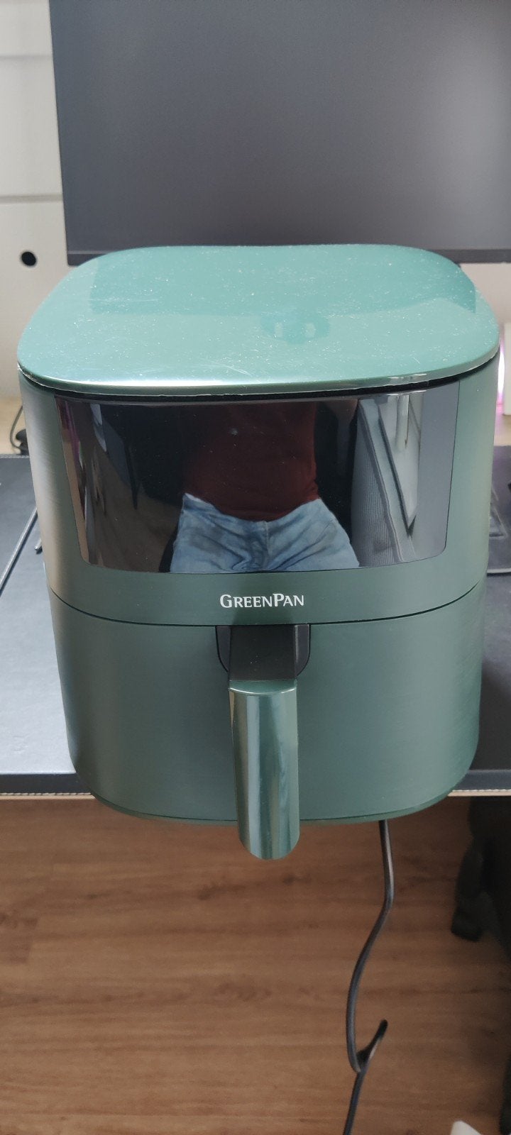 Green pan Air fryer XXL (1x gebruikt nieuw in doos)., Ophalen of Verzenden, Zo goed als nieuw, Airfryer XXL, 1500 gram of meer