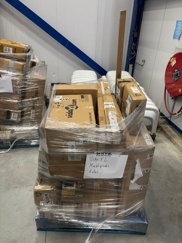 vidaXL Retourgoederen Pallets | Partij | Verkoopwaarde 750,-, Ophalen