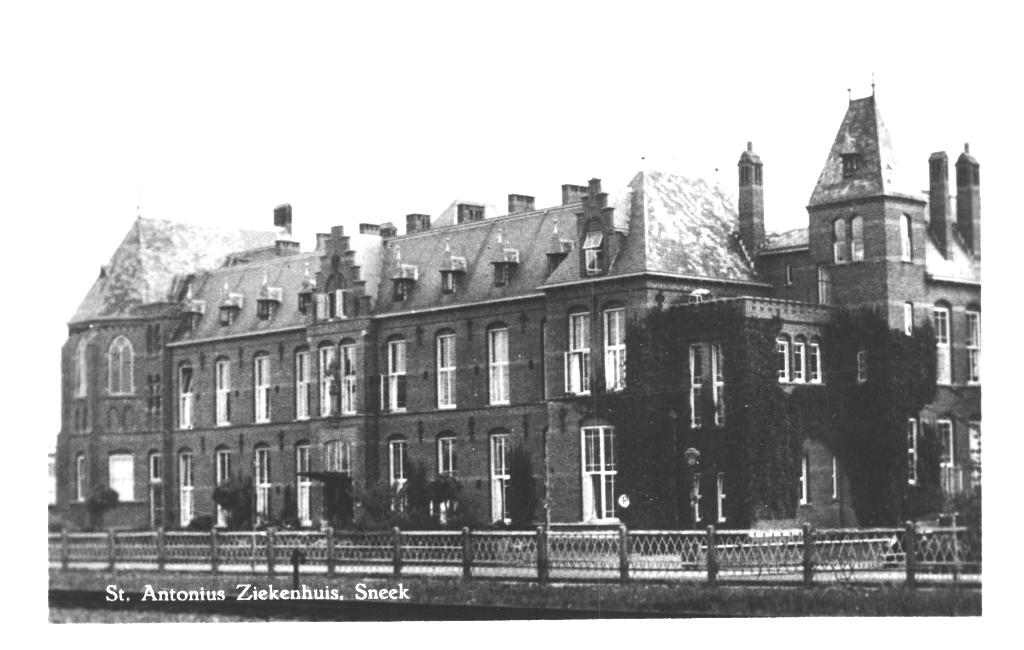 967491 Sneek Fr 1956 Ziekenhuis St Antonius Onbeschreven