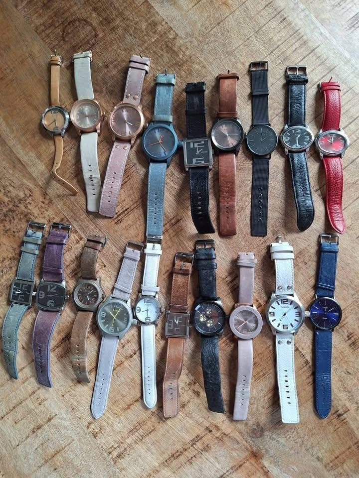 19 oozoo horloges, Ophalen, Overige materialen, Overige merken