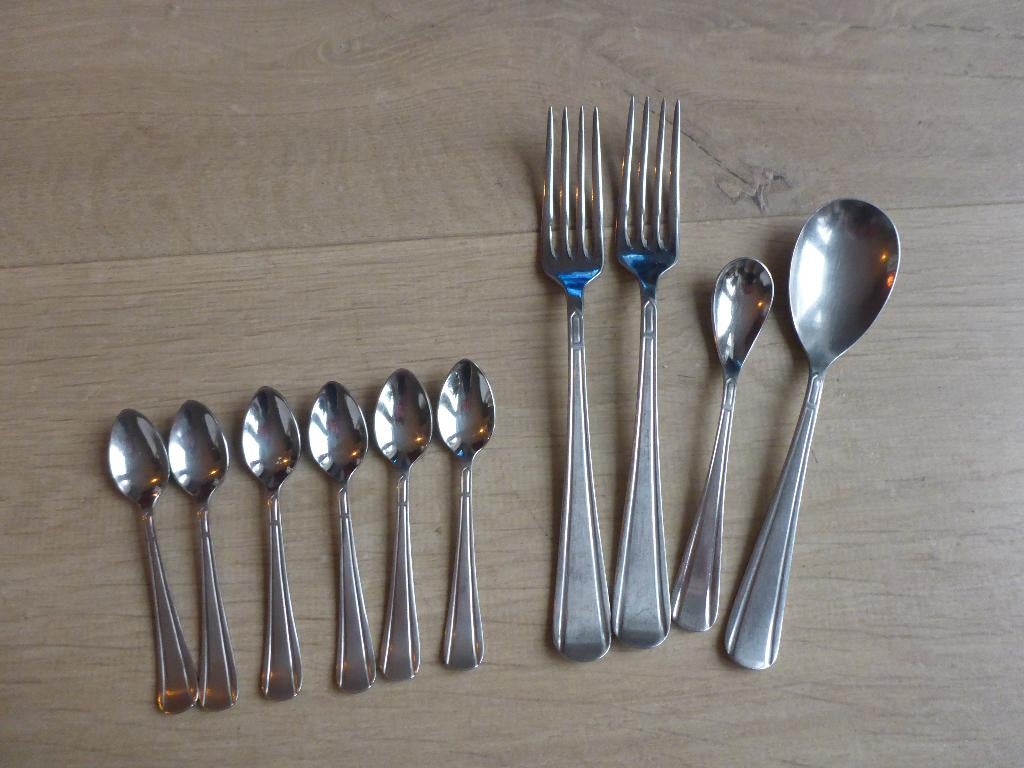 Bestekdelen sola gz 640 kerkraampje., Ophalen of Verzenden, Zo goed als nieuw, Rvs of Chroom, Vaatwasserbestendig