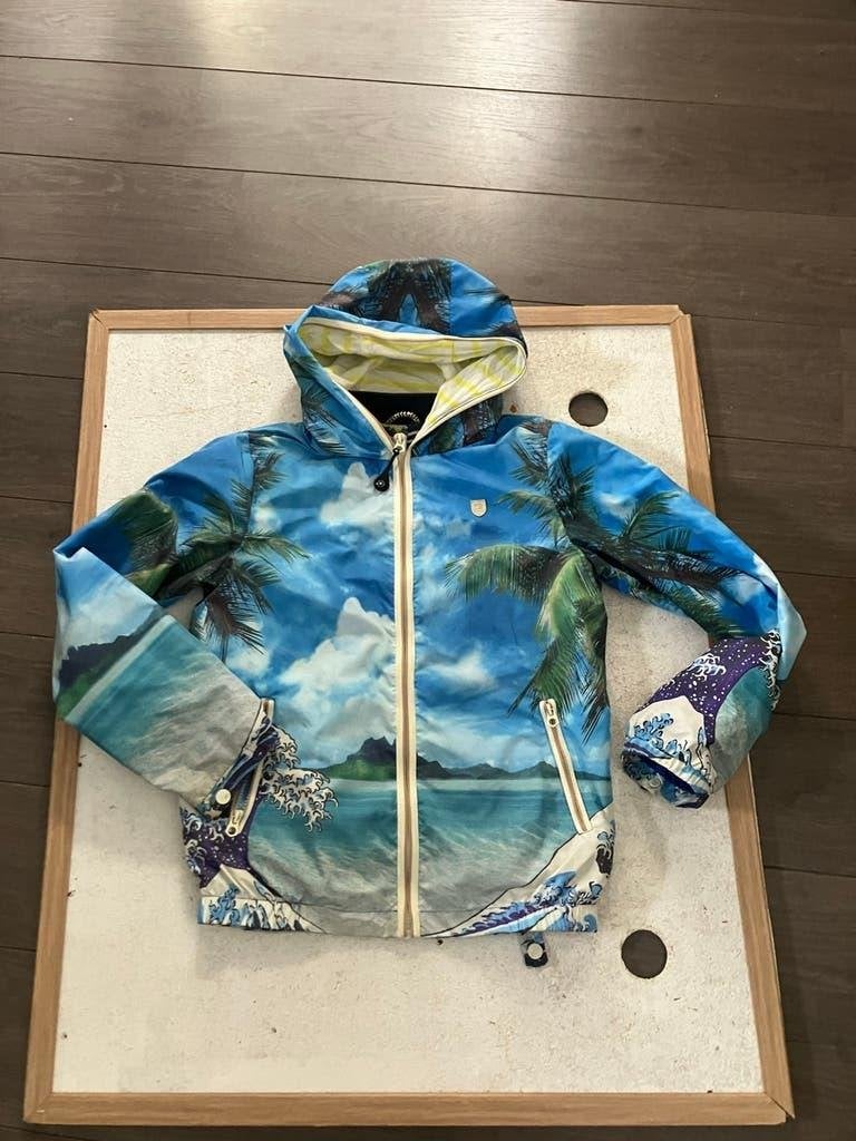 Scotch & Soda Zomerjack met Unieke Print - Maat 152, Ophalen of Verzenden, Gebruikt, Jongen of Meisje, Jas