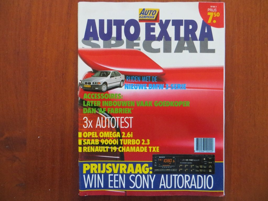 Autokampioen 24 1990 Saab 9000 Renault 19 Chamade Opel Omega, Ophalen of Verzenden, Nieuw, Opel