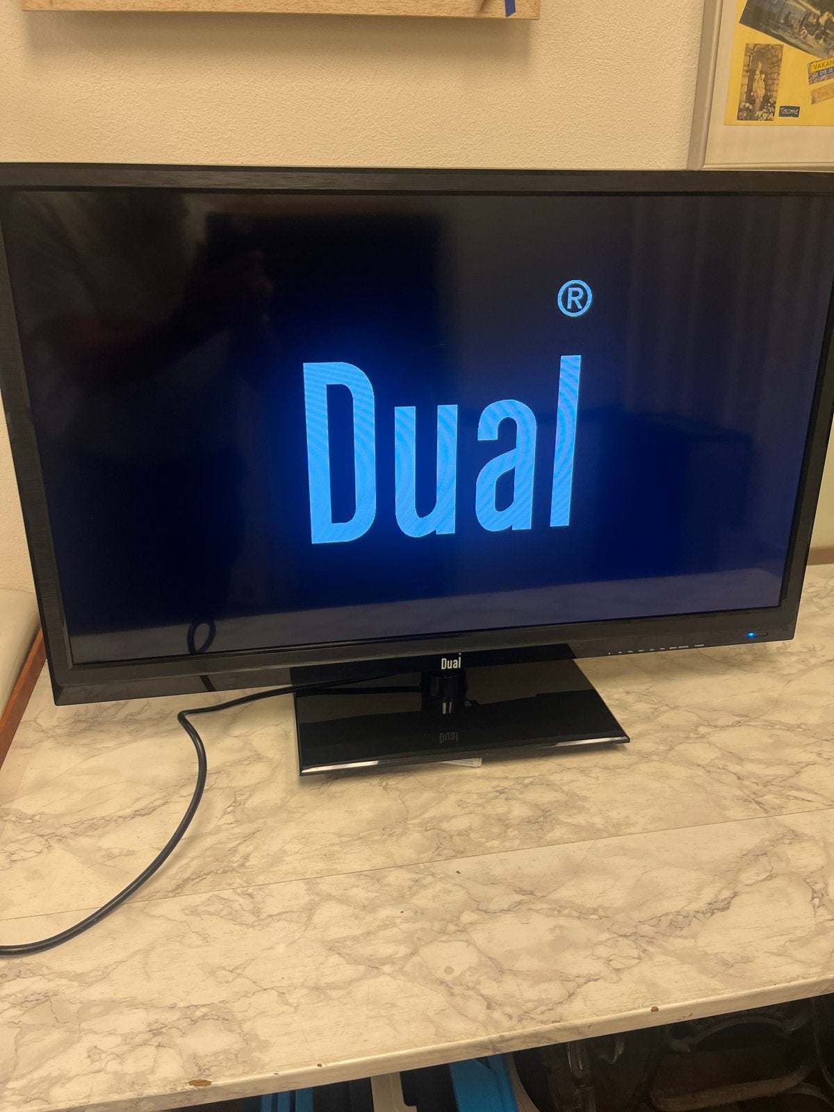 Dual 32" LED TV COMBO DL-TDL32R-003 met DVD-speler, Gebruikt, 50 Hz, HD Ready (720p), 80 tot 100 cm