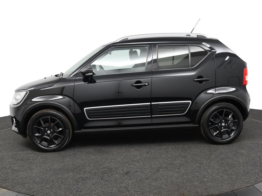 Suzuki Ignis 1.2 Stijl | Automaat | Cruise Control | Navigat, Auto's, Stof, Gebruikt, 4 cilinders, Zwart
