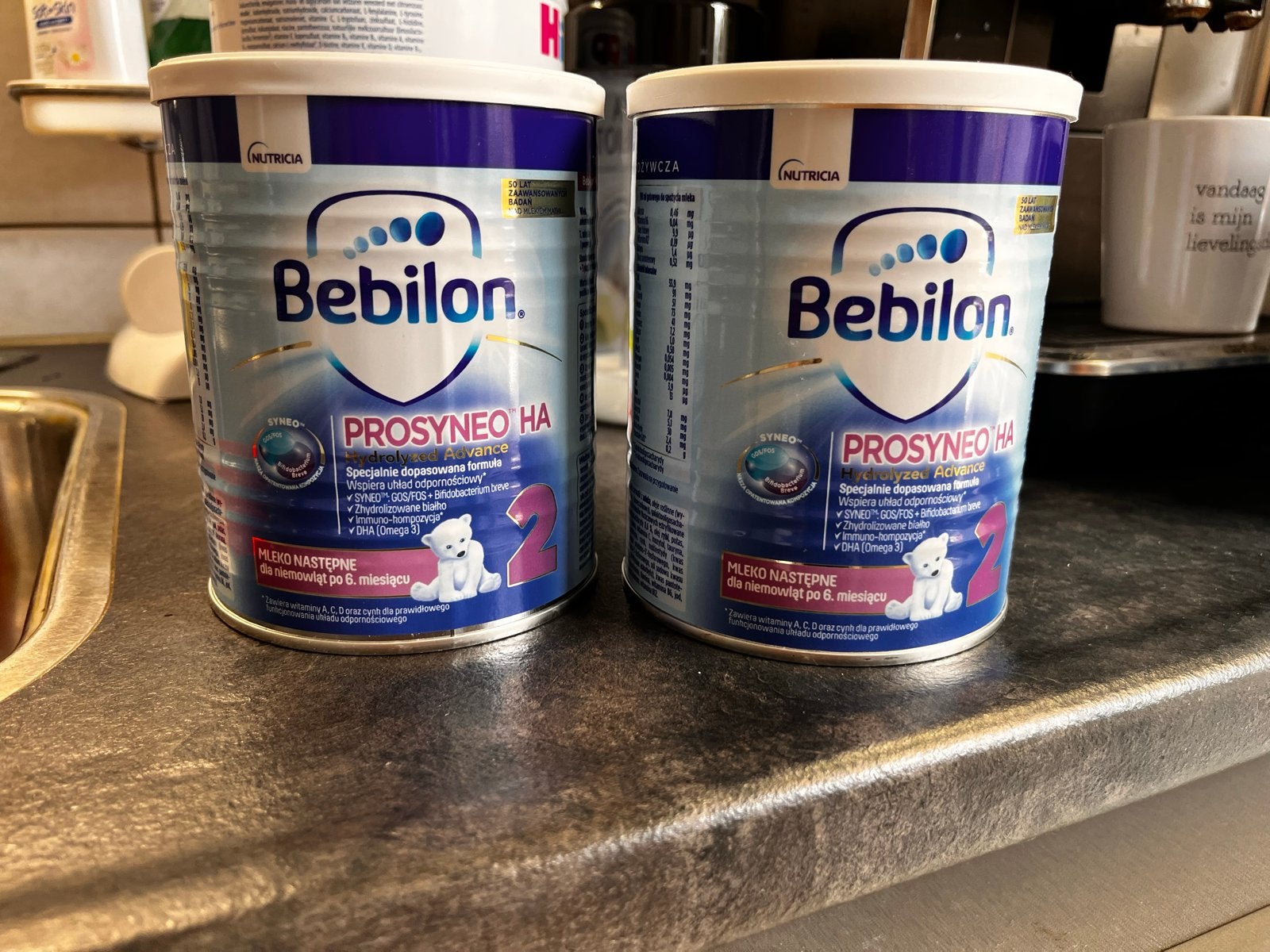 Bebilon (Nutrilon)PROSYNEO HA 2 opvolgmelk (2 blikken), Ophalen, Nieuw, Overige typen