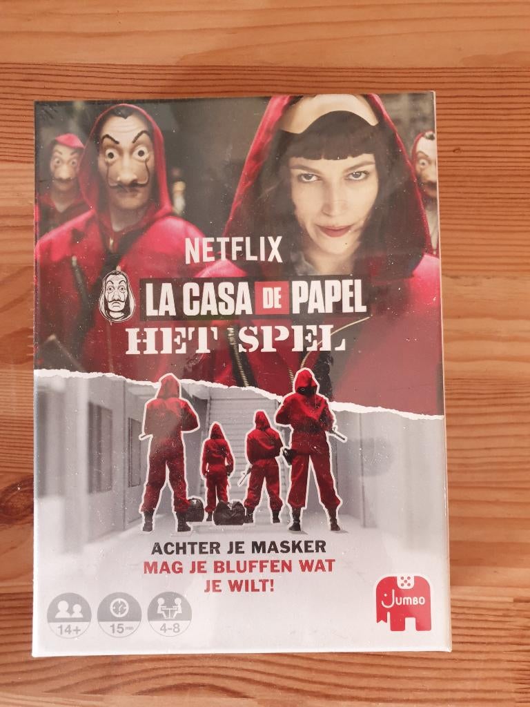 Nieuw/geseald - Netflix La Casa de Papel - Het Spel, Ophalen of Verzenden, Nieuw, Jumbo