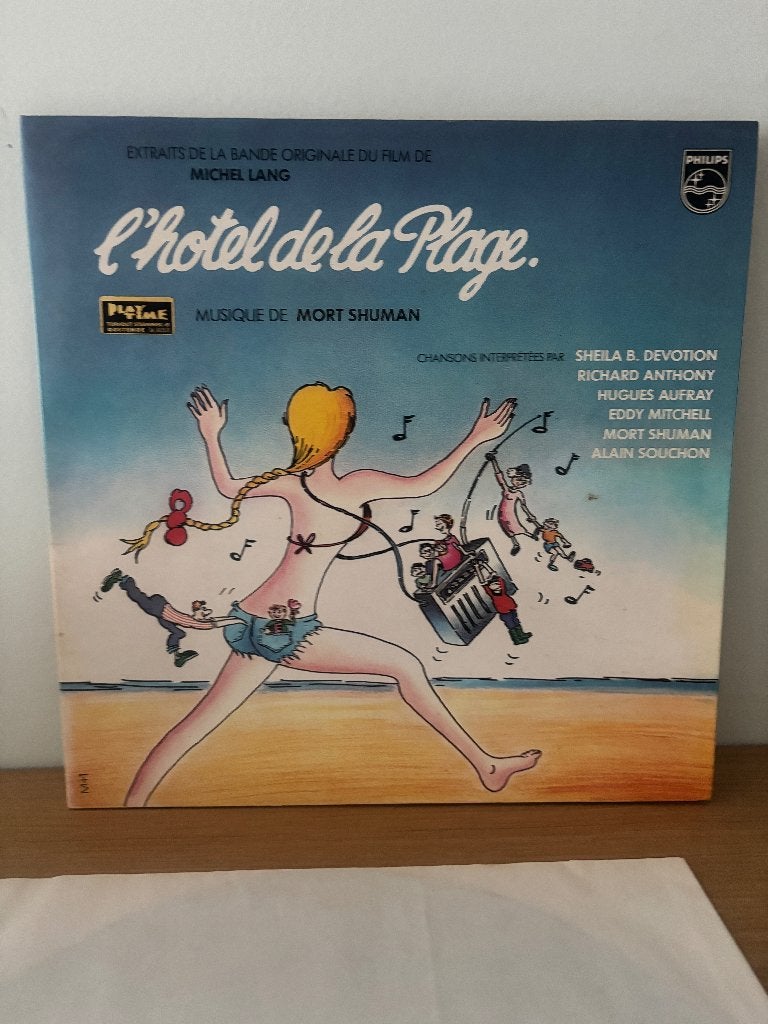 LP - Mort Shuman - L'Hôtel De La Plage, LP, Gebruikt, Soundtrack, Ophalen of Verzenden