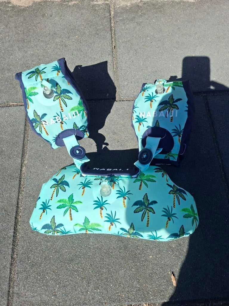 Nabaiji zwemvest met palmboomprint, Ophalen
