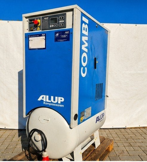 ALUP Combi schroefcompressor 1170 l/min, Doe-het-zelf en Verbouw, Compressors, Ophalen of Verzenden, Geluidgedempt, Gebruikt, 800 liter/min of meer