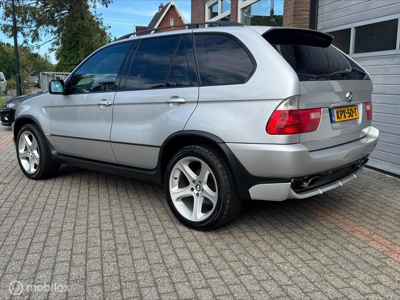 BMW X5 4.6is AUT LEDER/SCH.DAK/ECC-AIRCO, Auto's, Automaat, Gebruikt, 347 pk, Leder