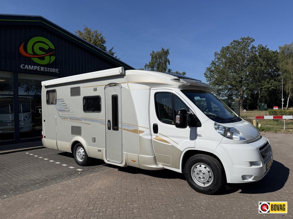 Hymer T 674 SL, Caravans en Kamperen, Koelkast, Ringverwarming, Fiat, Bedrijf