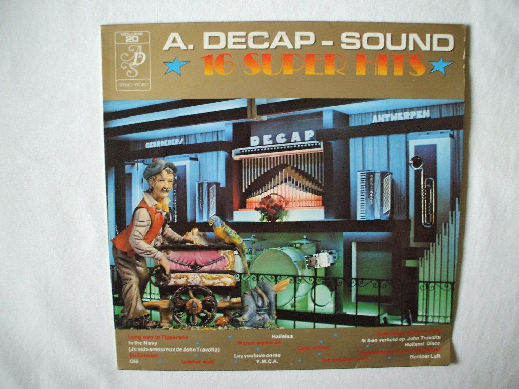 A decap sound - 16 super hits vol 20 LP, Ophalen of Verzenden, Gebruikt, 12 inch, LP