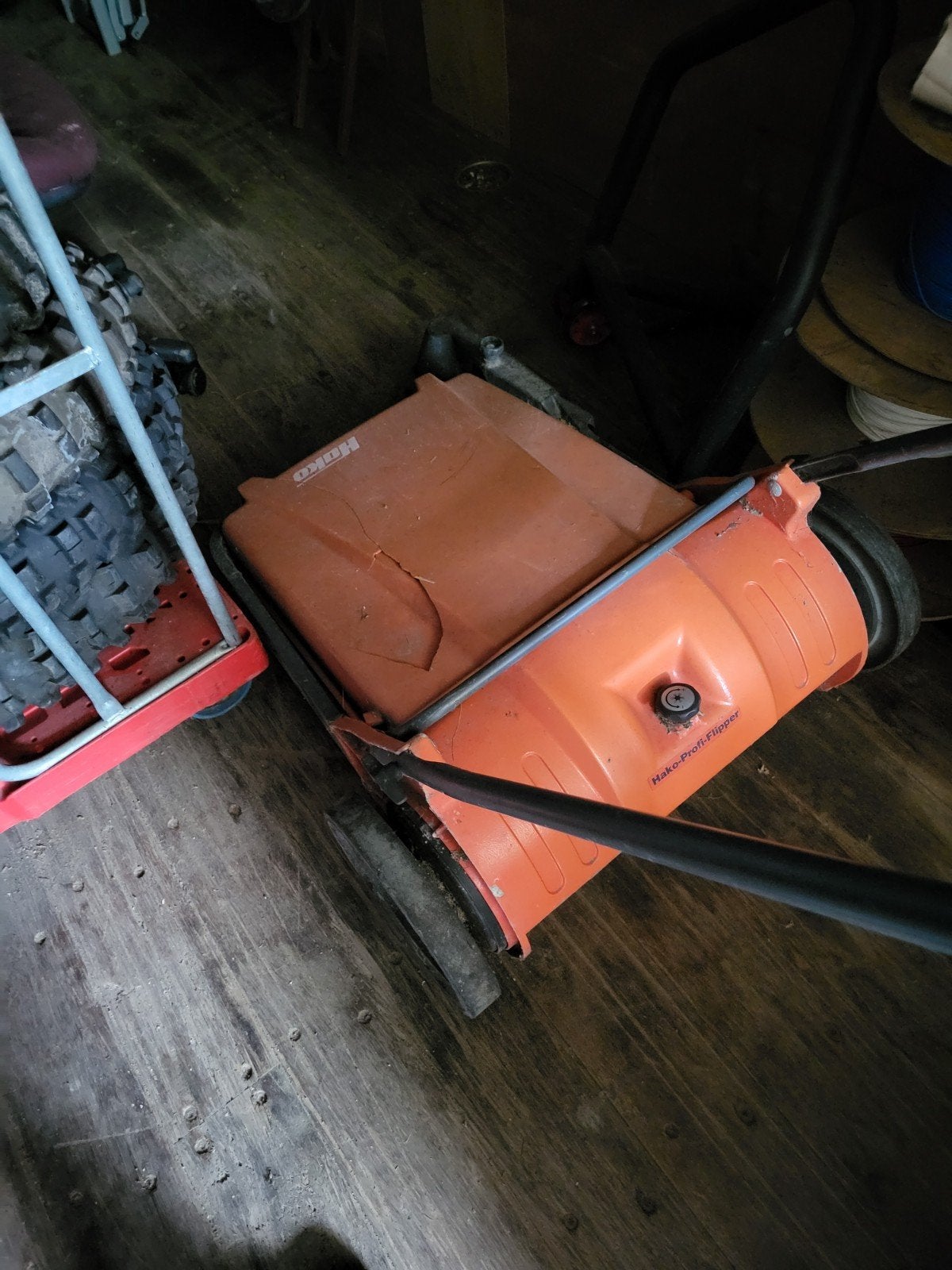 Hako-Profi-Flipper veegmachine - Gebruikt, Ophalen of Verzenden, Gebruikt, Hako