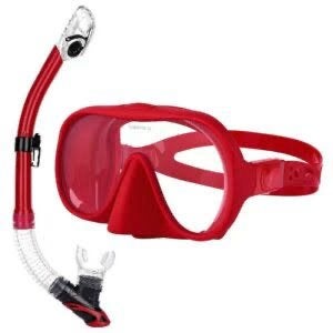 Frameless duikbril masker met snorkel in diverse kleuren, Watersport en Boten, Duiken, Graaf Lodewijkstraat 40, 3372 CD Hardinxveld-Giessendam