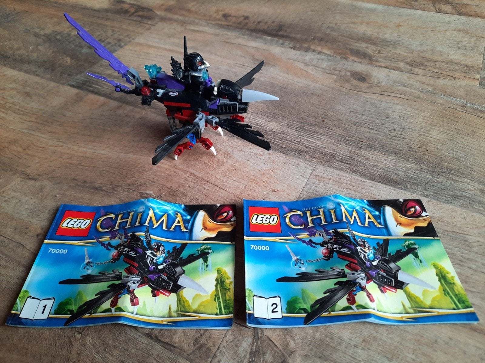 Lego Chima 70000 Razcal's Raven, Lego, Compleet, Ophalen of Verzenden, Zo goed als nieuw