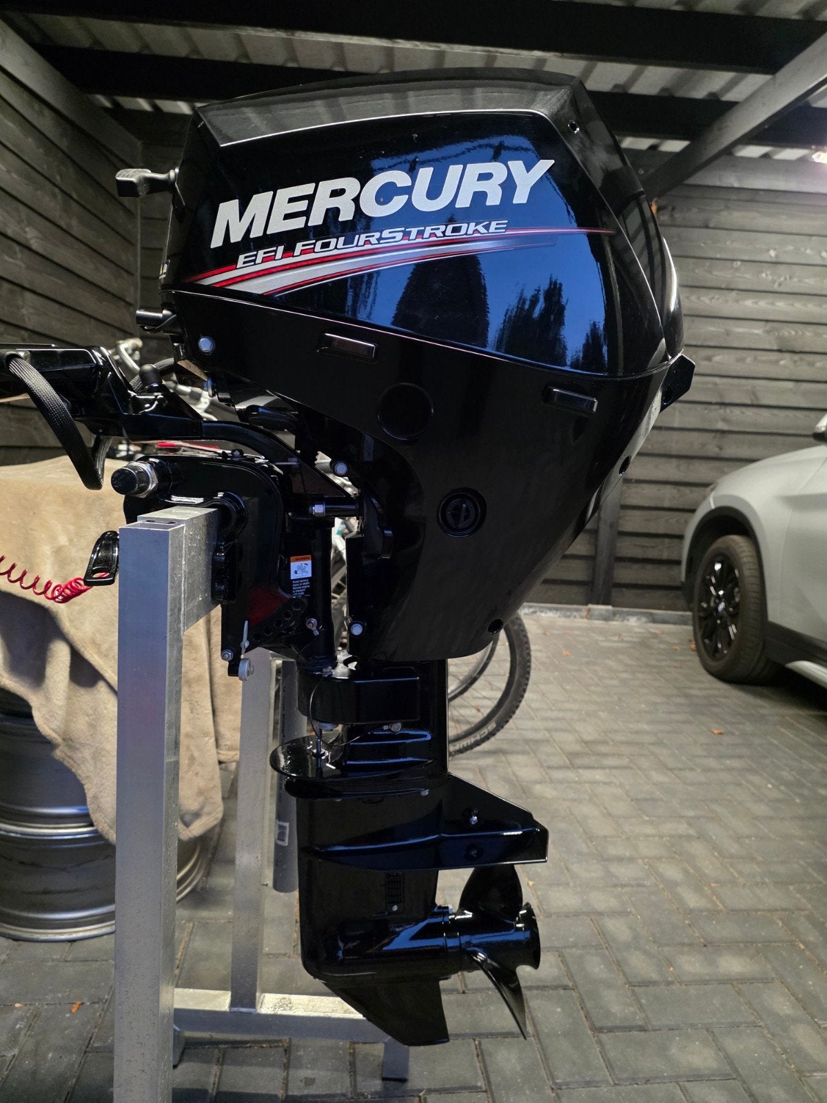 Mercury F15 MH 4takt EFI buitenboordmotor 2021, als nieuw, Watersport en Boten, Ophalen, 10 tot 30 pk, Viertaktmotor, Zo goed als nieuw