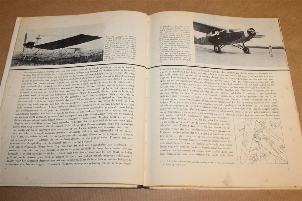De Wereld van Boven — Viruly, Vintage Vliegboek 1934, Gebruikt, Schaalmodel, -, -