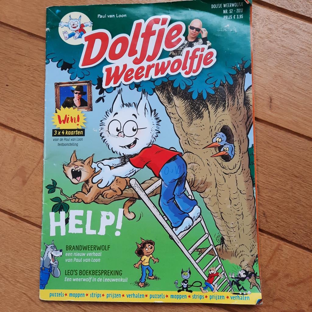 Dolfje Weerwolfje - tijdschrift Nr 52 - 201, Eén stripboek, Ophalen of Verzenden, Zo goed als nieuw