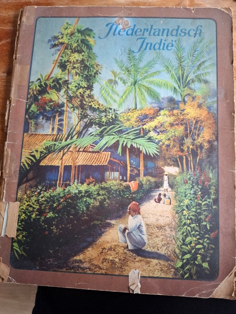 Oud plakboek Niemeijer tabak - Nederlandsch Indië, Niemeijer tabak, Ophalen of Verzenden, 20e eeuw of later, Gelezen