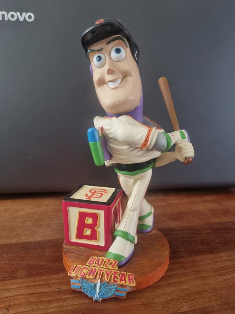 Disney Buzz Lightyear Bobblehead, Ophalen of Verzenden, Overige figuren, Zo goed als nieuw, Beeldje of Figuurtje