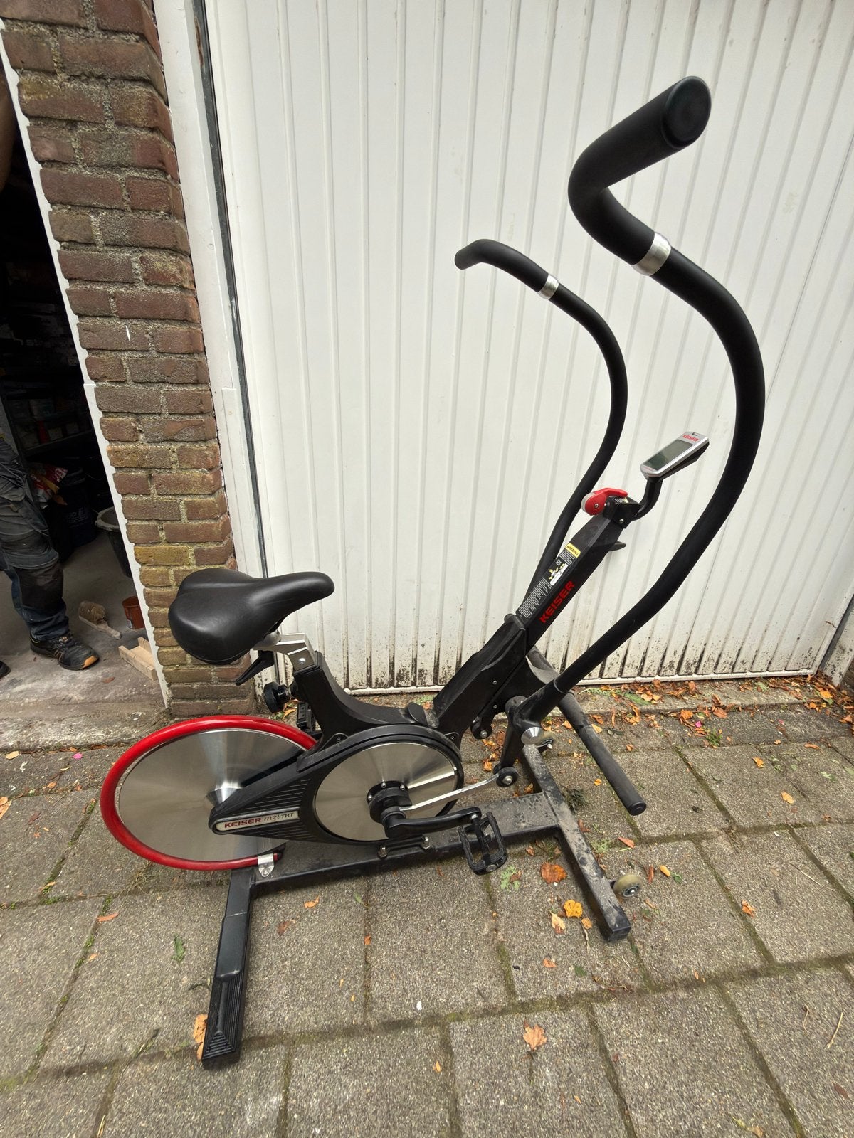 Keiser M3i TBT Spinningfiets - Zo goed als nieuw, Sport en Fitness, Spinningfiets, Ophalen of Verzenden, Zo goed als nieuw, Metaal
