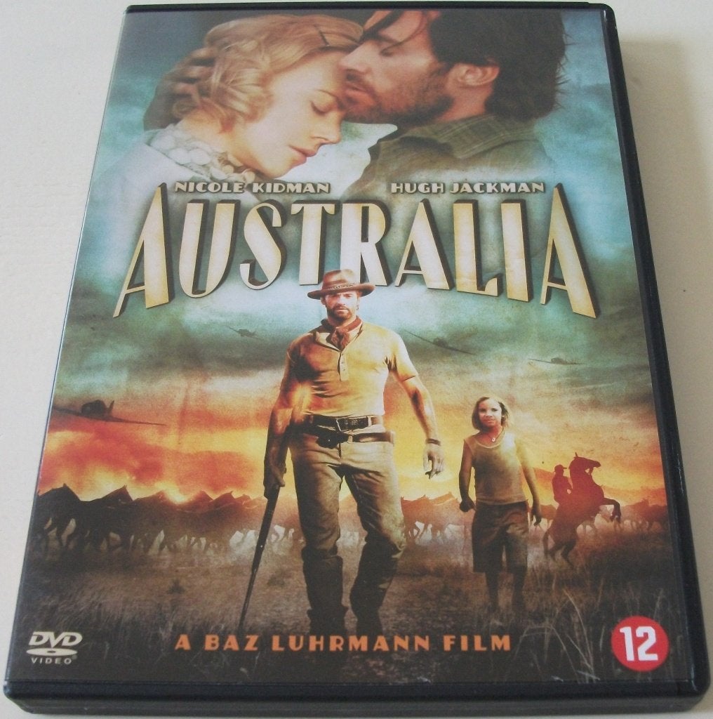 Dvd *** AUSTRALIA *** Passie, liefde en avontuur, Engels, Nederlands, Zo goed als nieuw, Vanaf 12 jaar