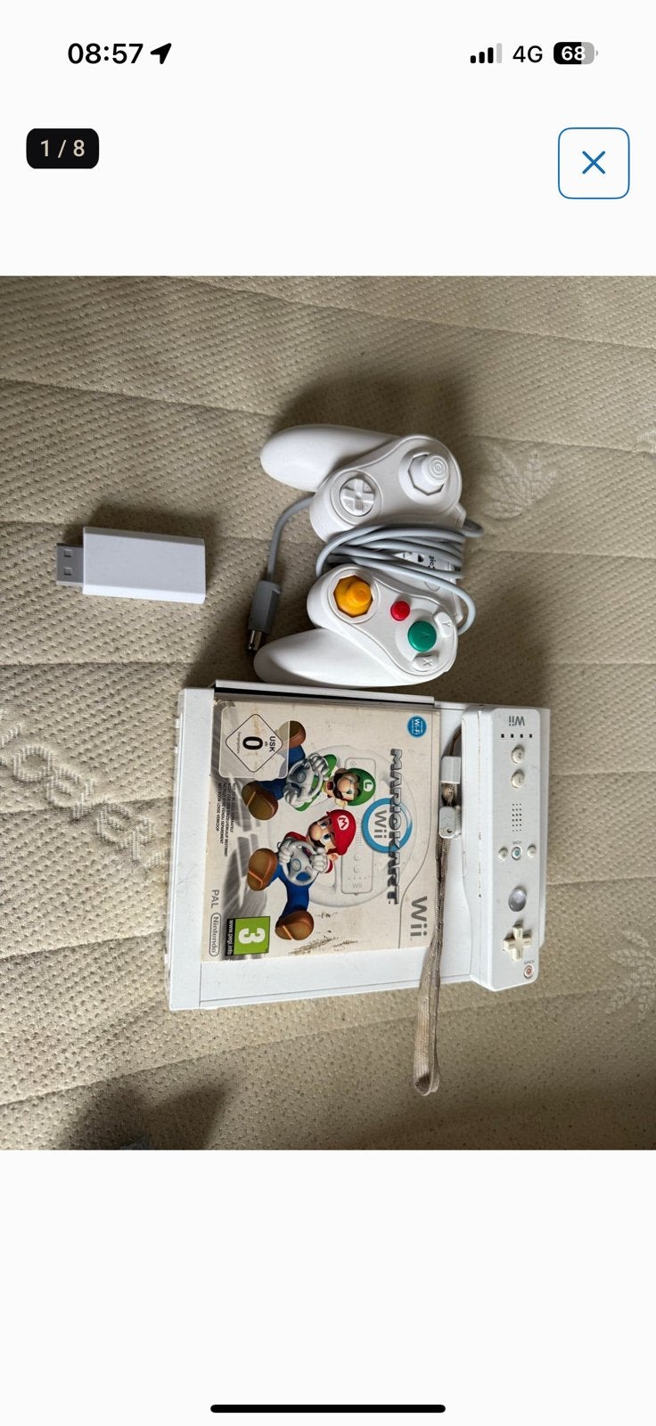 Nintendo wii, Ophalen, Zo goed als nieuw