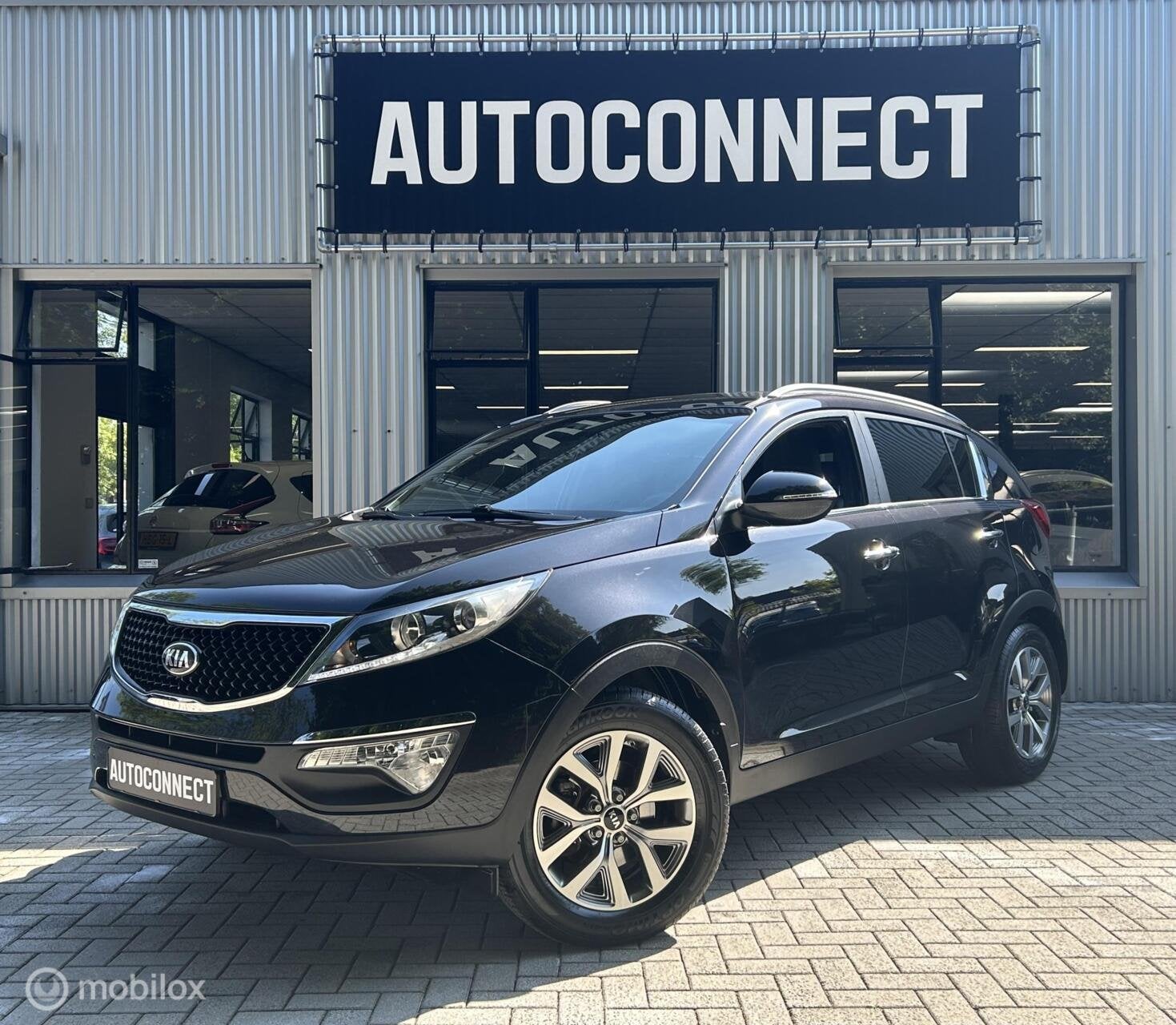 Kia Sportage 2.0 LEDER, NAVI, CAMERA, CRUISE, 166 PK, Auto's, Kia, 1998 cc, Gebruikt, 4 cilinders, Leder
