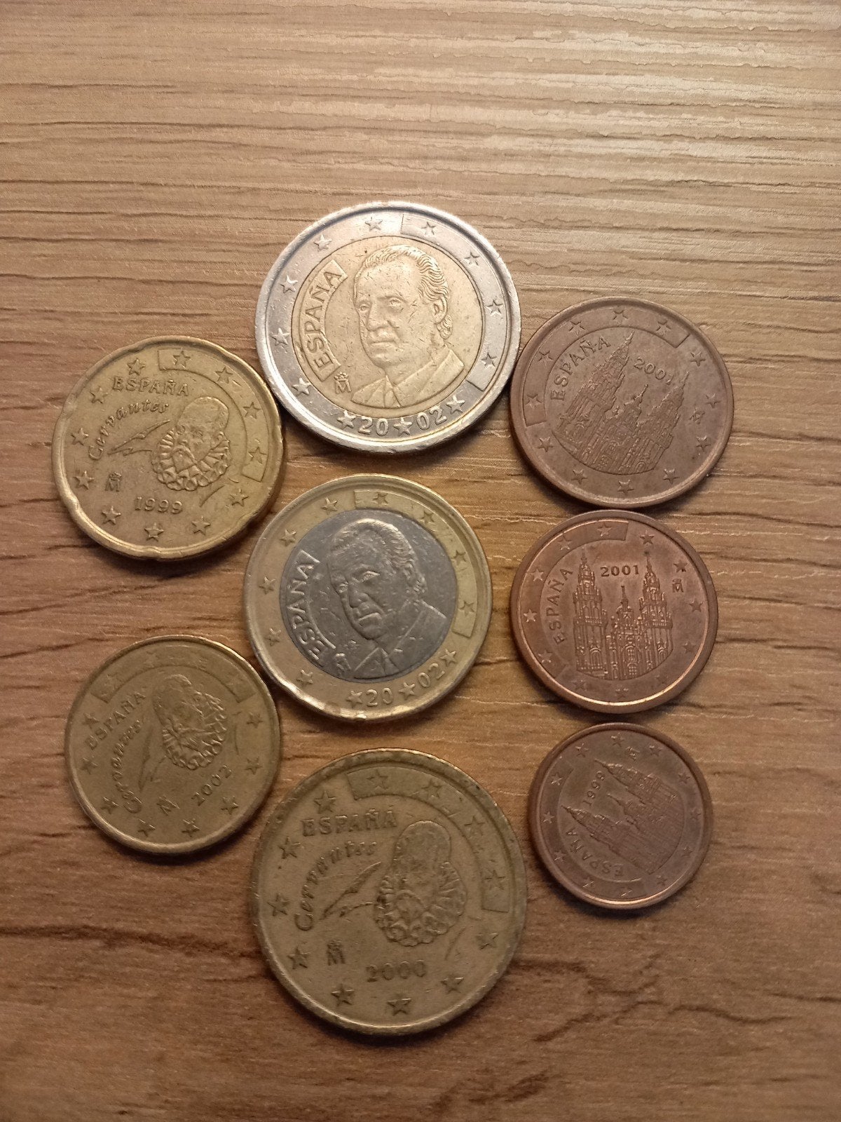 Spaanse set van 1999 tot 2004, Ophalen of Verzenden, Spanje