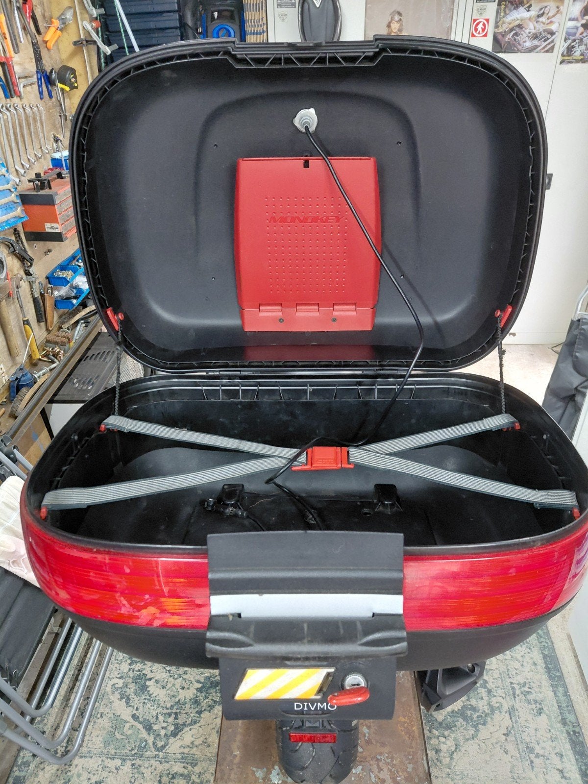 motorkoffer, Ophalen of Verzenden, Gebruikt