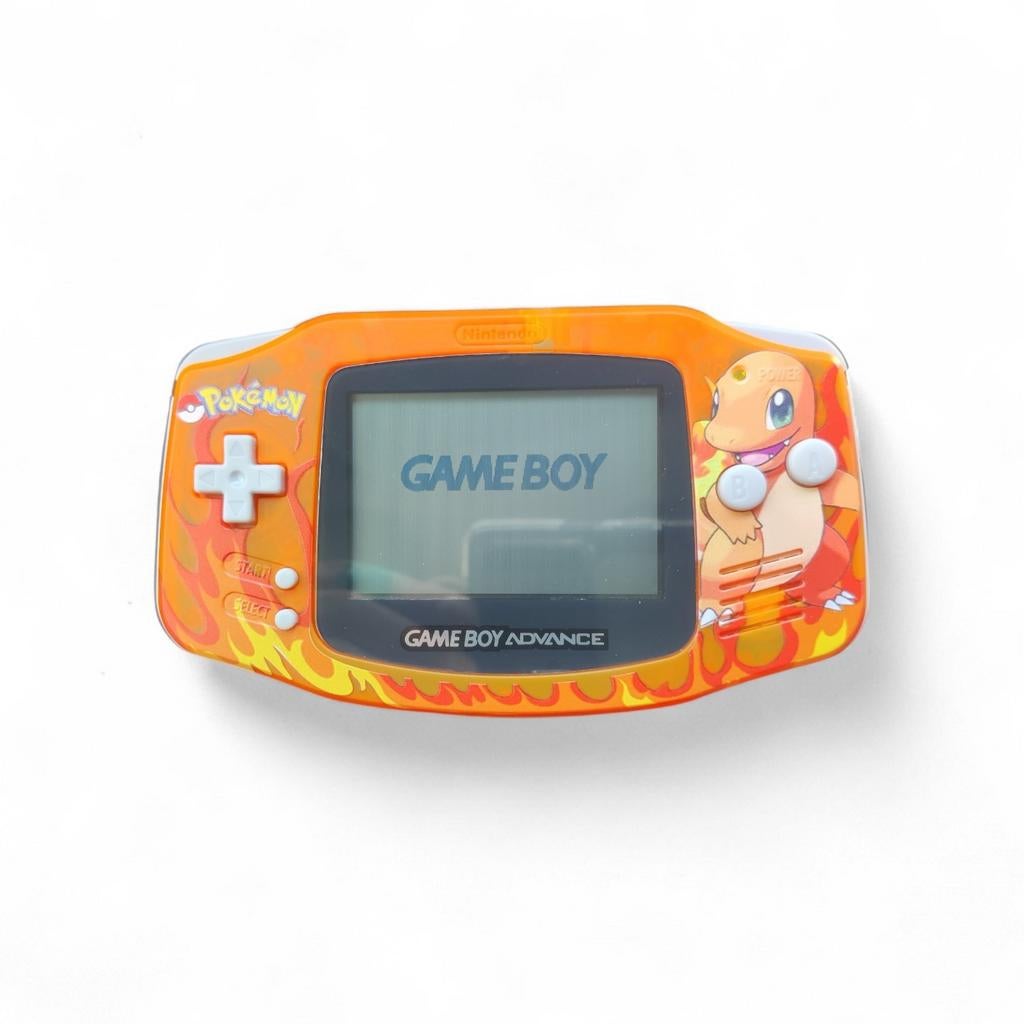 Gameboy Advanced Pokémon Charmander Edition, Spelcomputers en Games, Ophalen of Verzenden, Zo goed als nieuw