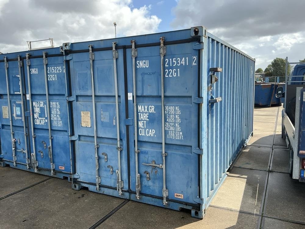 Container 20ft, Zakelijke goederen