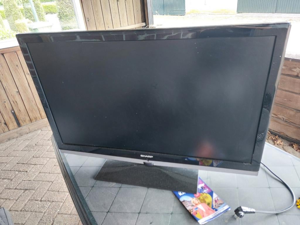 Sharp LC-42SB55E lcd tv defect scherm, Ophalen of Verzenden, 100 cm of meer, 50 Hz, Sharp