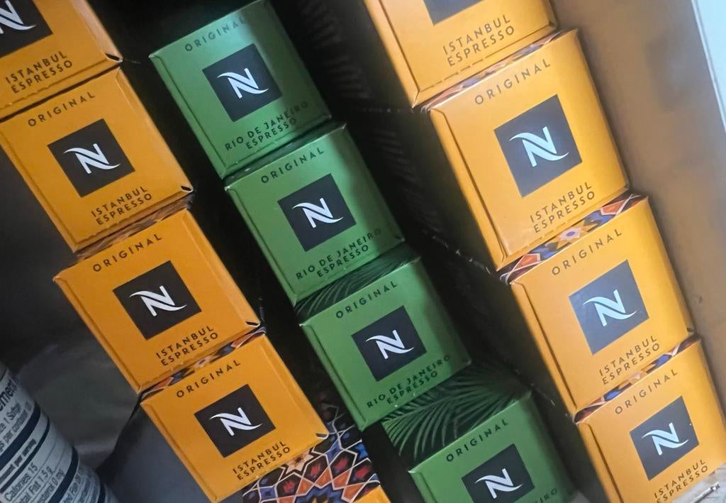 4 sleeves of 10 Nespresso Rio de Janeiro Espresso (40 cups), Diversen, Ophalen of Verzenden