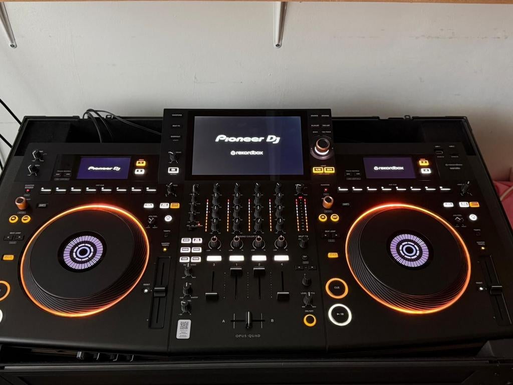 Pioneer DJ OPUS-QUAD DJ-set met flightcase, Ophalen, Zo goed als nieuw, Dj-set, Pioneer