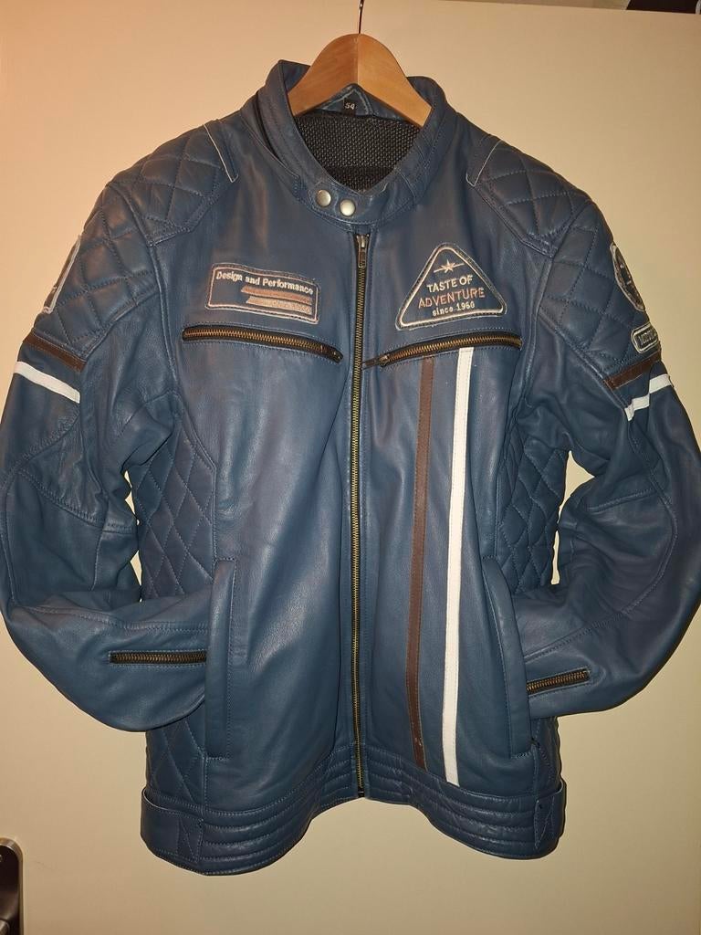 Motorjas leer Difi 54, Motoren, Ophalen of Verzenden, Tweedehands, Jas | leer