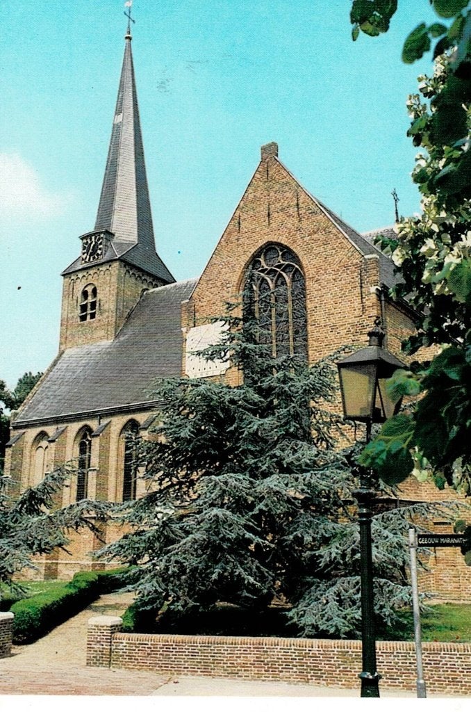 Benschop, Kerk, Verzamelen, Ansichtkaarten | Nederland, Ophalen of Verzenden, Ongelopen, Utrecht