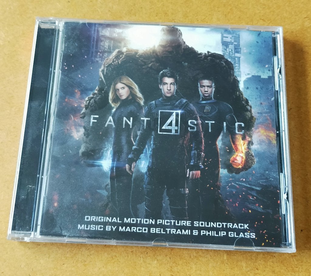Fantastic 4 Soundtrack CD Marco Beltrami Philip Glass 2015, Ophalen of Verzenden, Zo goed als nieuw