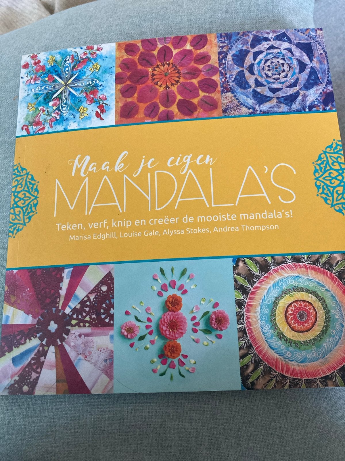 Maak je eigen Mandala's - Teken, verf, knip en creëer, Ophalen of Verzenden, Zo goed als nieuw, Overige typen