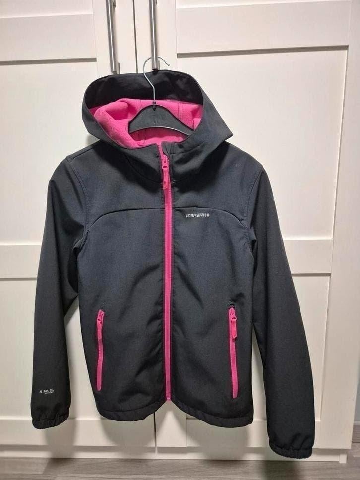 Icepeak softgel jas maat 164, Meisje, Ophalen of Verzenden, Zo goed als nieuw, Icepeak