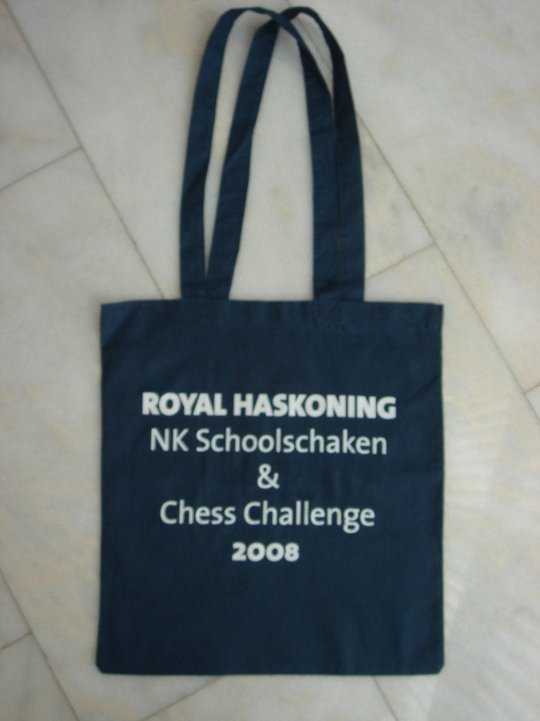 Schoudertas 2008 Royal Haskoning , Ophalen of Verzenden, Zo goed als nieuw, Blauw
