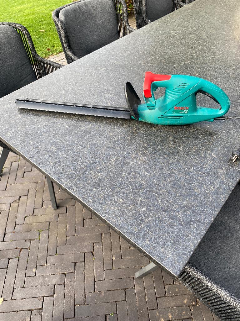 Bosch AHS heggenschaar, Tuin en Terras, Heggenscharen, Ophalen, Gebruikt, Elektrisch, Bosch