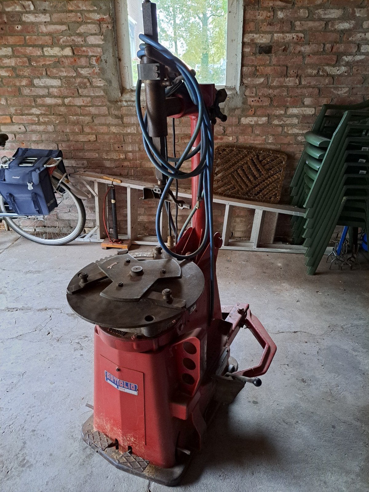Corghi bandendemonteer machine, Auto diversen, Ophalen, Gebruikt