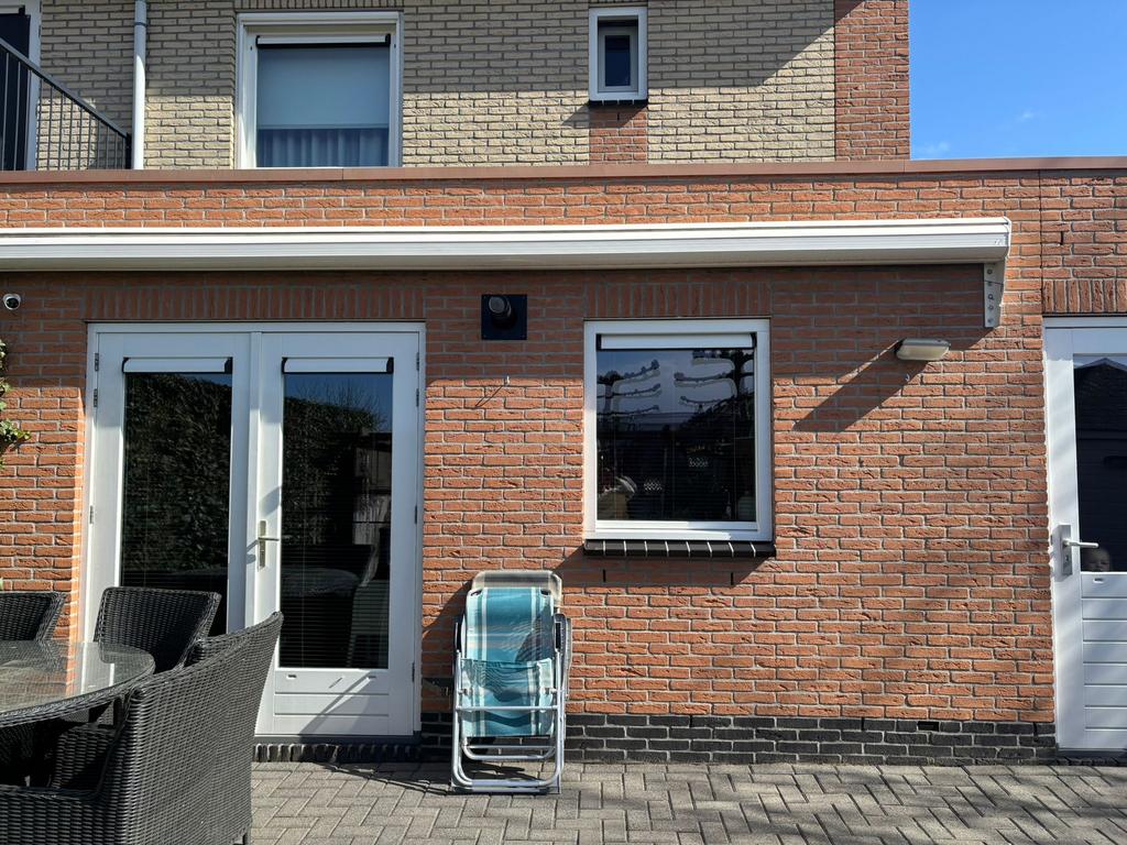 Zonnescherm met kapot doek, Ophalen, Gebruikt, 450 cm of meer, Elektrisch
