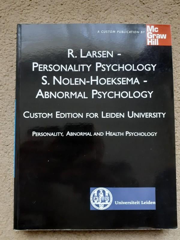 Personality, Abnormal and Health Psychology, Boeken, Psychologie, Ophalen of Verzenden, Zo goed als nieuw