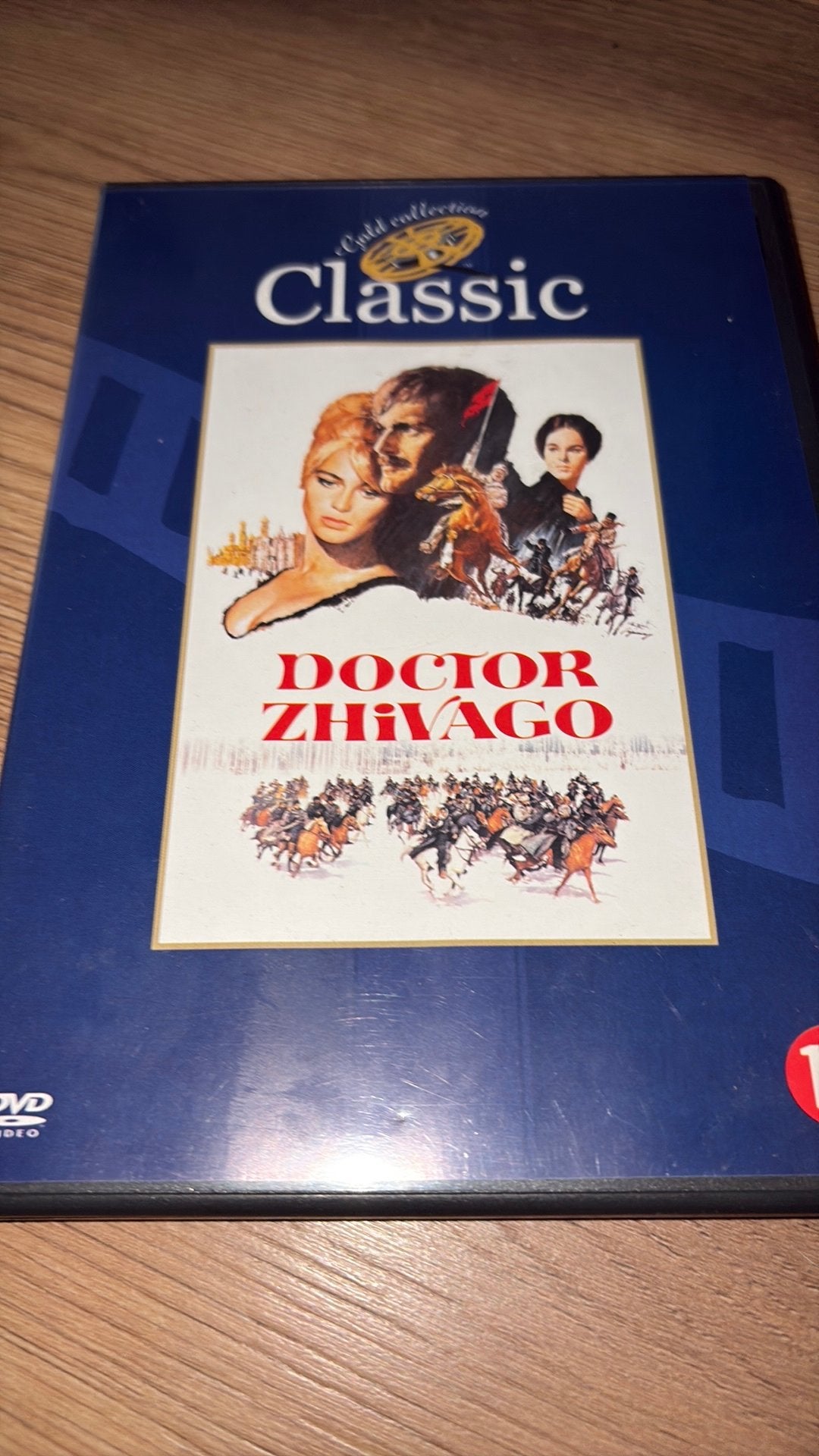 Doctor Zhivago met Omar Sharif en Julie Christie., Cd's en Dvd's, 1960 tot 1980, Vanaf 16 jaar, Ophalen of Verzenden, Zo goed als nieuw
